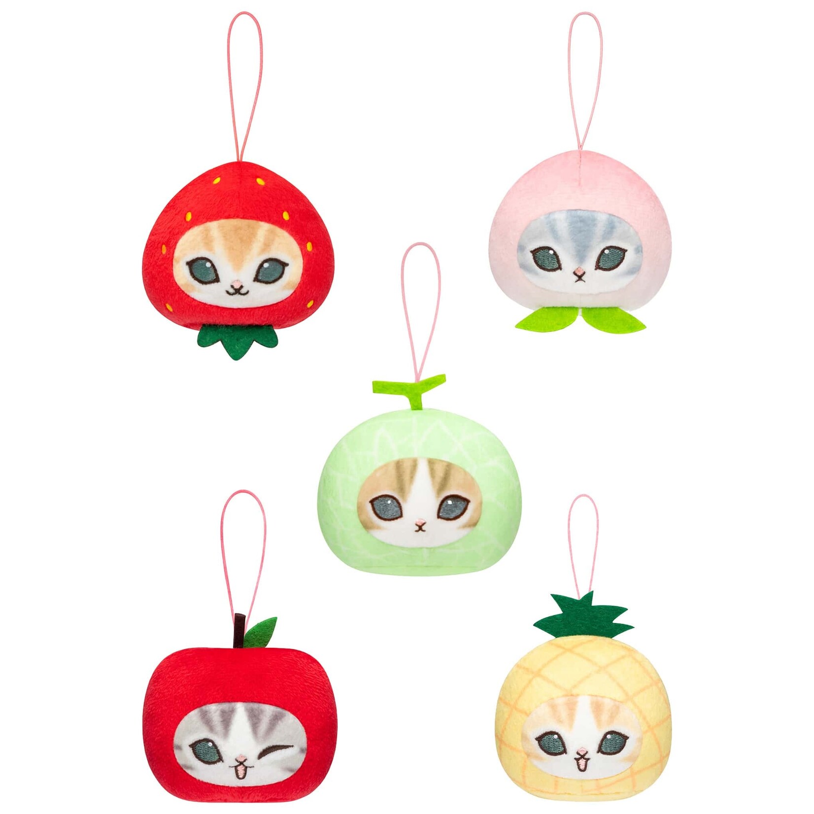 mofusand Fresh Fruit Meow Face Plush Series