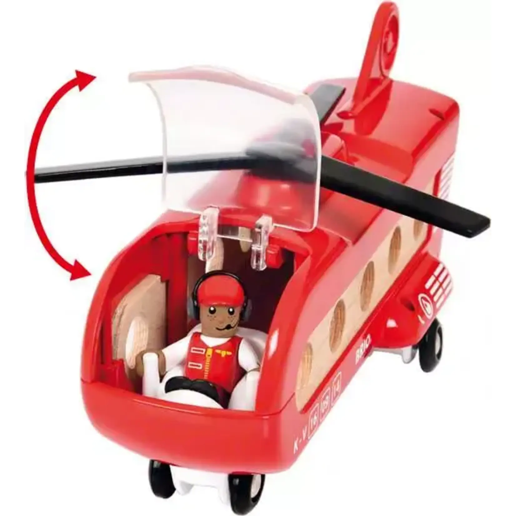 BRIO World Cargo Transport Helicopter