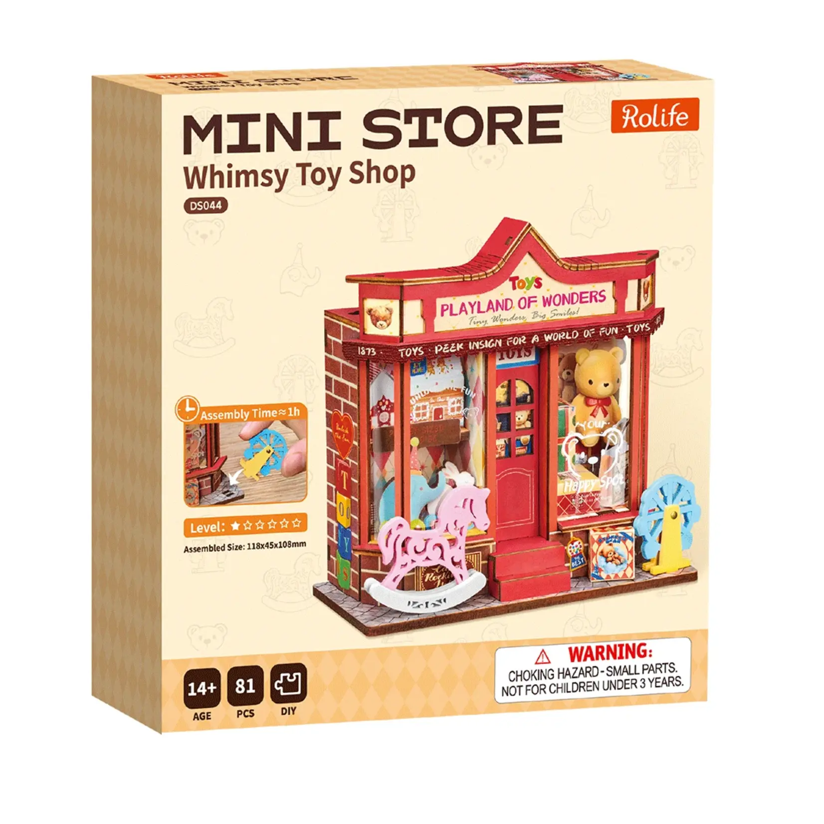 Whimsy Toy Shop DIY Miniature House