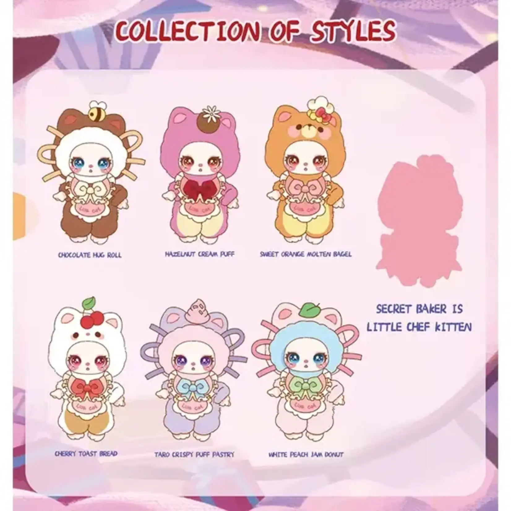 Liila’s Chef Kitten Vinyl Plush Series