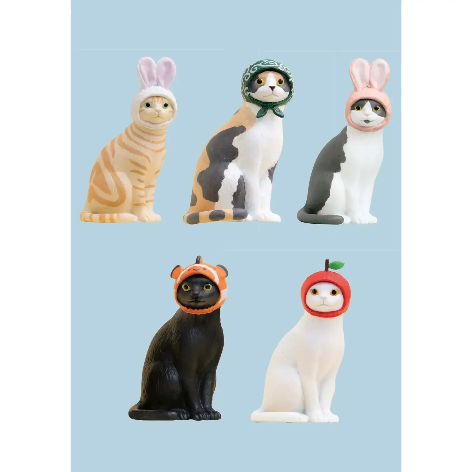Cat Cap Figure Series Surprise Figurine