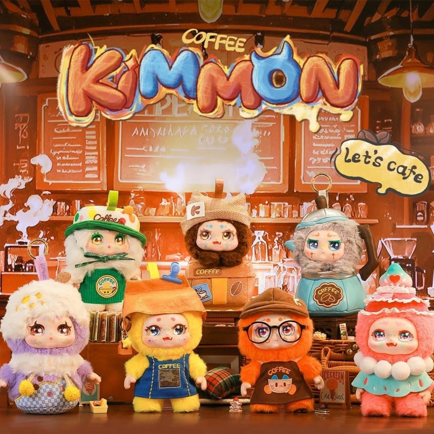 Kimmon Let’s Cafe Series Vinyl Plush Surprise