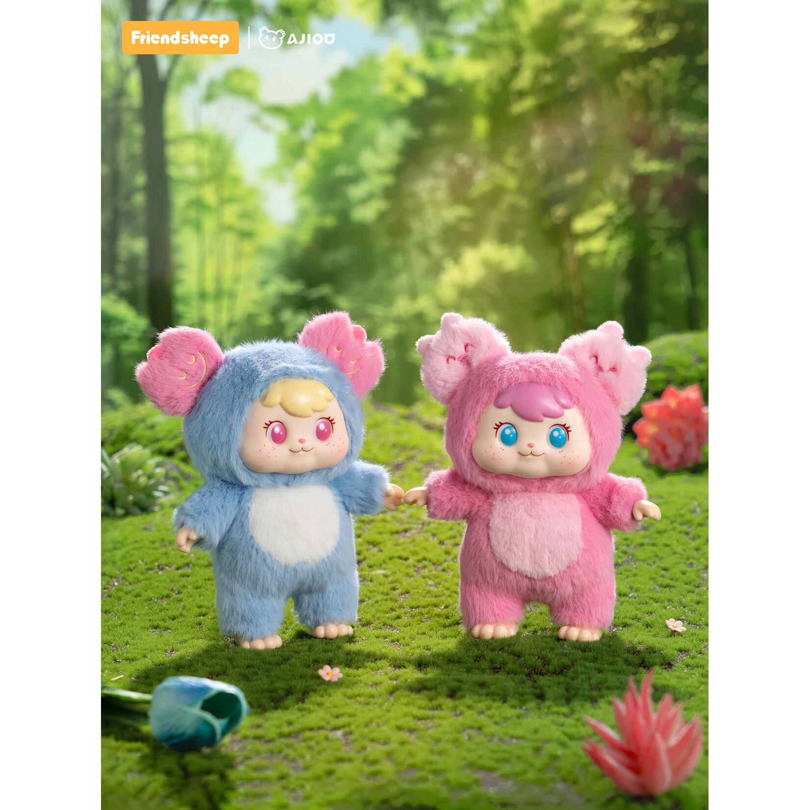 AJIOO Plant Fairy Series Vinyl Plush Surprise