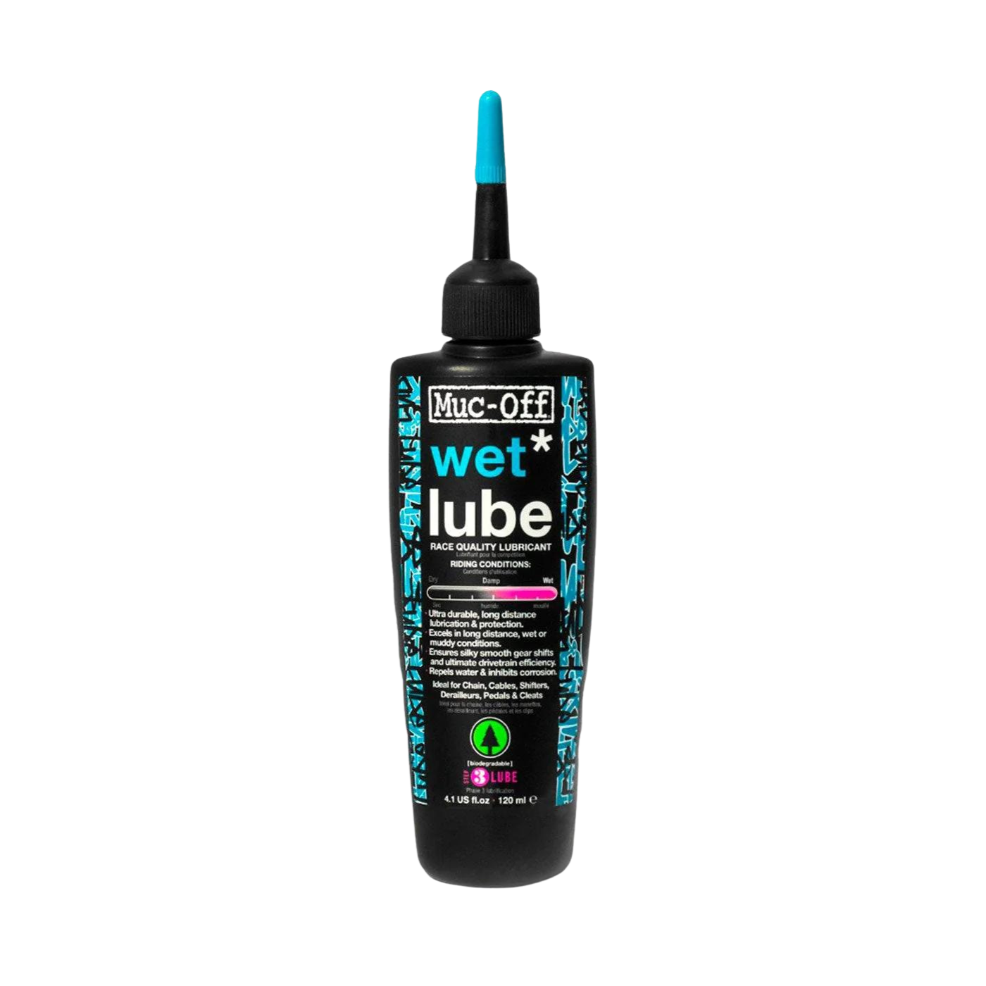 Muc-Off wet lube 120ml - Remy's Cycle // Teddy's Toys
