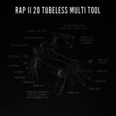 RAP II - 20 Tubeless BLACK - Remy's Cycle // Teddy's Toys