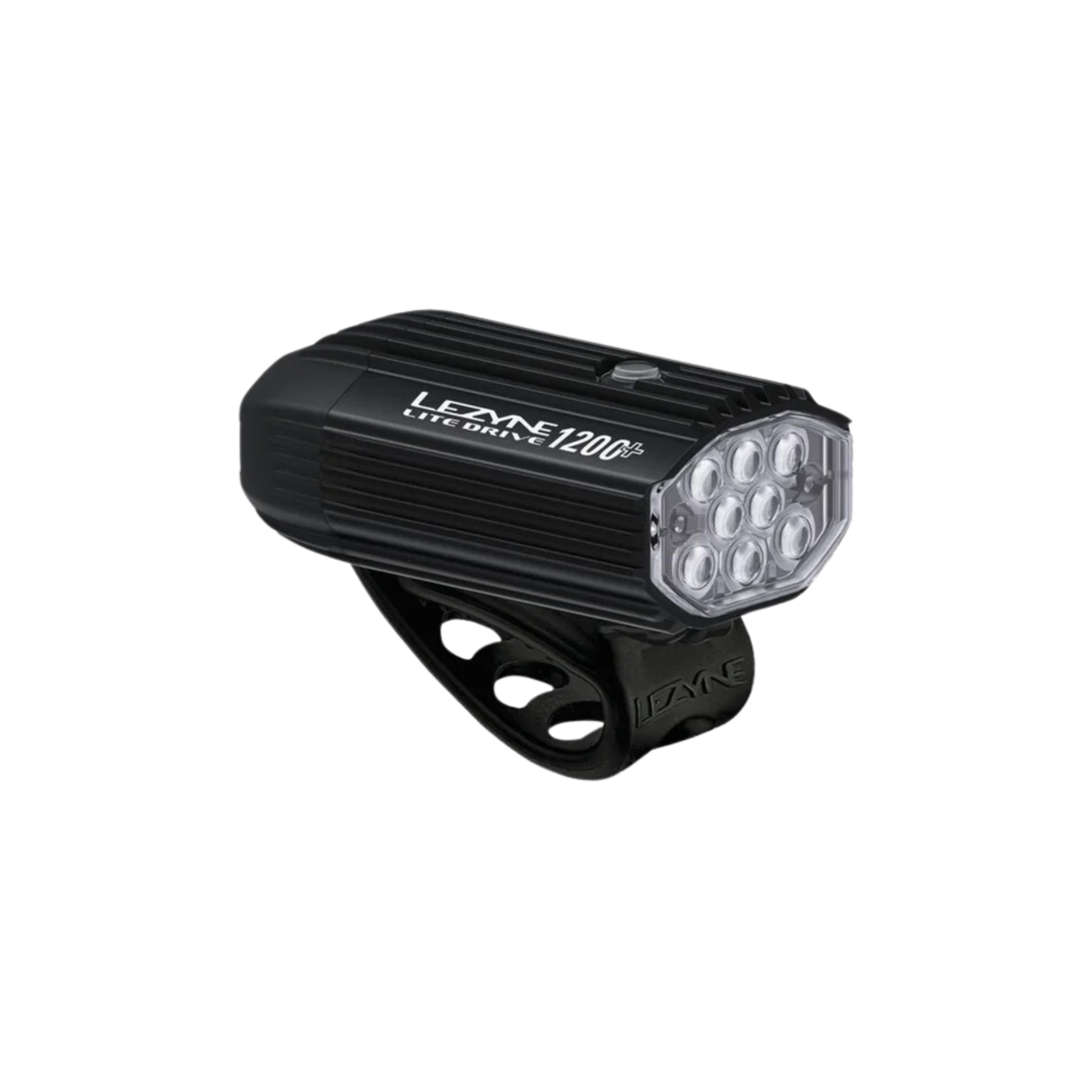 Lezyne LITE DRIVE 1200+ FRONT SATIN BLACK