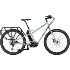 Surly Surly Skid Loader Cargo Ebike - 27.5", Steel, Bathwater Gray, Medium