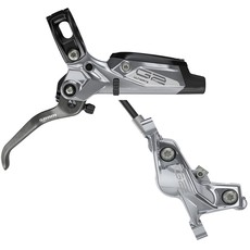 SRAM SRAM G2 Ultimate Disc Brake and Lever - Front, Hydraulic, Post Mount, Carbon Lever, Titanium Hardware, Polar Grey Anodized, A2