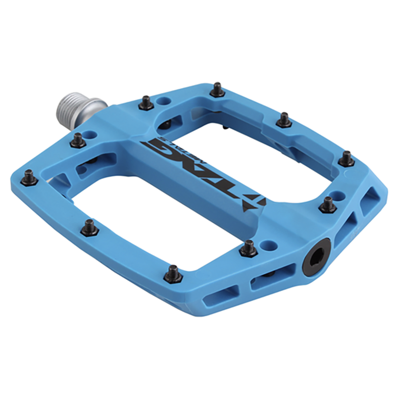 Tag Metals Tag Metals T3 Nylon Platform Pedals - Blue