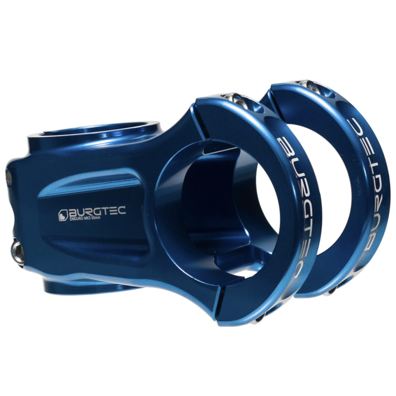 Burgtec Burgtec Enduro MK3 Stem, (35.0) 0d x 50mm - Deep Blue