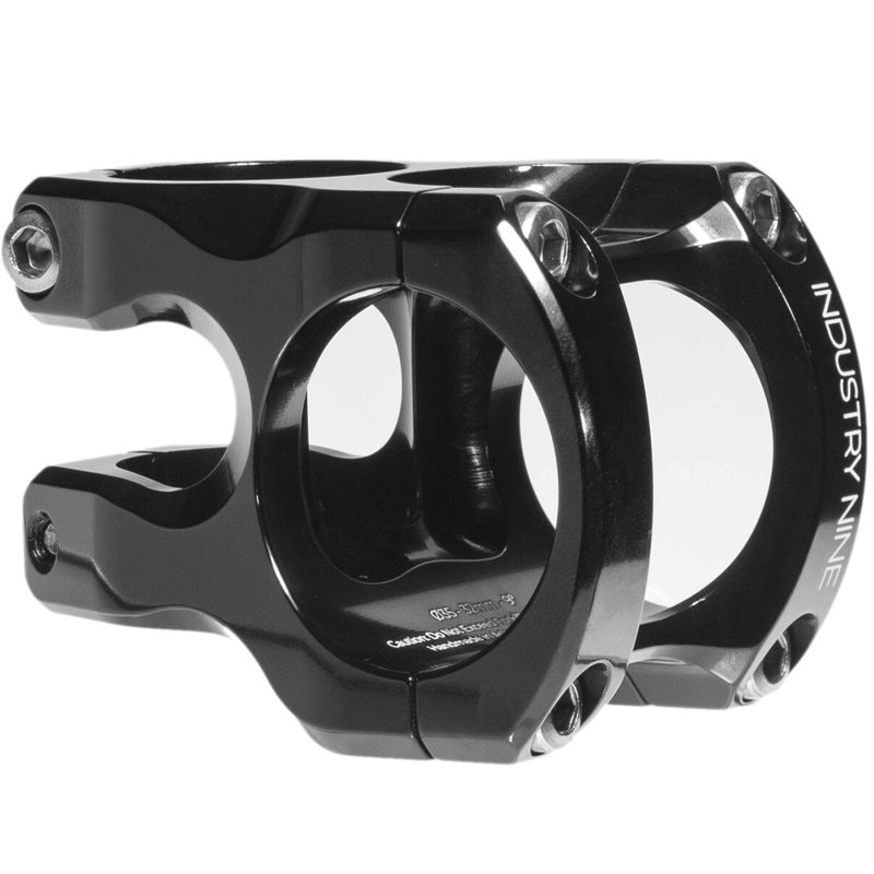 Industry Nine Industry Nine A35 Stem - 40mm, 35mm, +/- 8 Degree, Aluminum, Black