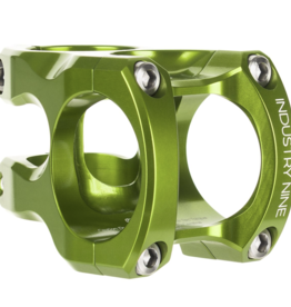 Industry Nine Industry Nine A35 Stem - 40mm, 35 Clamp, +/-8, 1 1/8", Aluminum, Lime