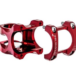 Industry Nine Industry Nine A35 Stem - 32mm, 35mm Clamp, +/-5, 1 1/8", Aluminum, Red