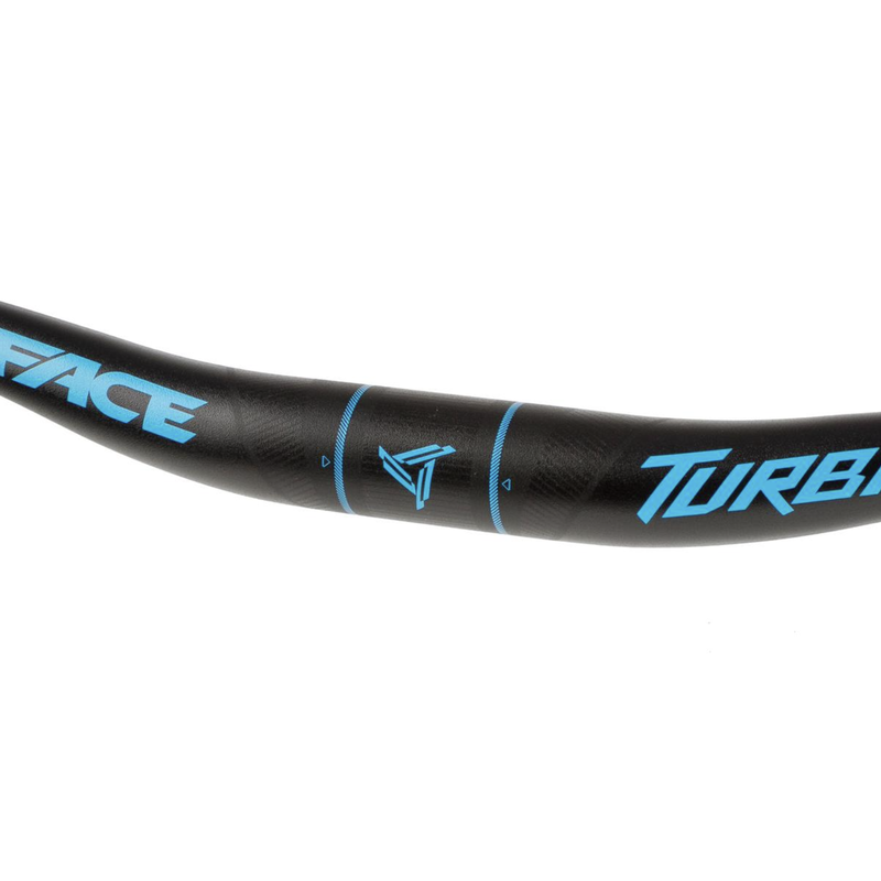 Race Face RaceFace Turbine R Handlebar 35.0 Clamp 20mm Rise 800mm Width - Blue