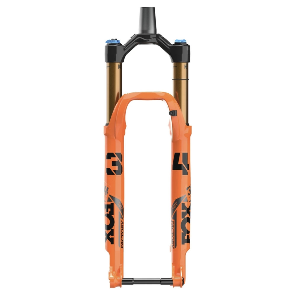 Fox FOX 34 Step-Cast Factory Suspension Fork - 29", 120 mm, 15 x 110 mm, 44 mm Offset, Shiny Orange, FIT4, 3-Position