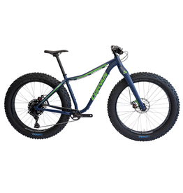 Corvus Cycles 2023 Corvus Rhino FLT Matt Blue/Aurora Green NX Eagle 18"