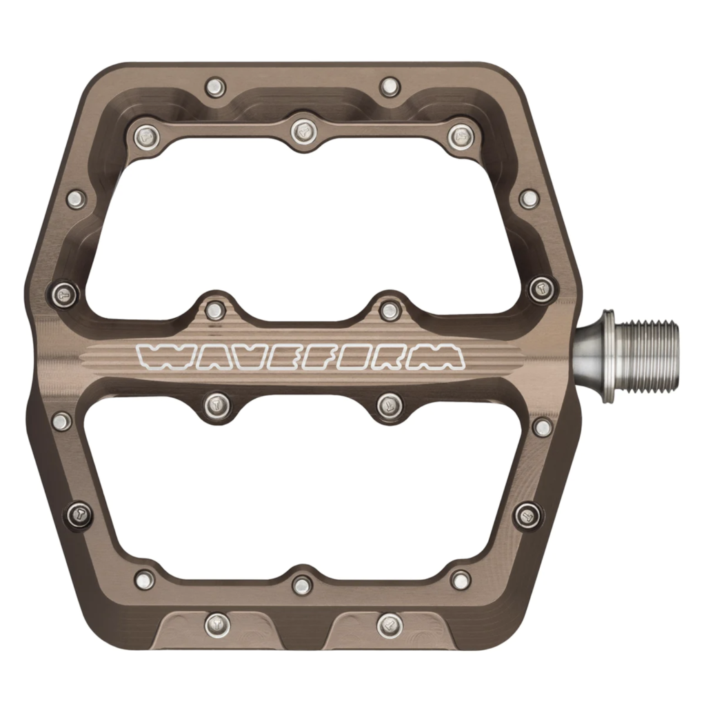 Wolf Tooth Components Wolf Tooth Waveform Alloy Pedal - Large - Espresso