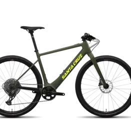 Santa Cruz Bicycles 2024 Santa Cruz Skitch CC 700c Green Large Apex-Flat Bar
