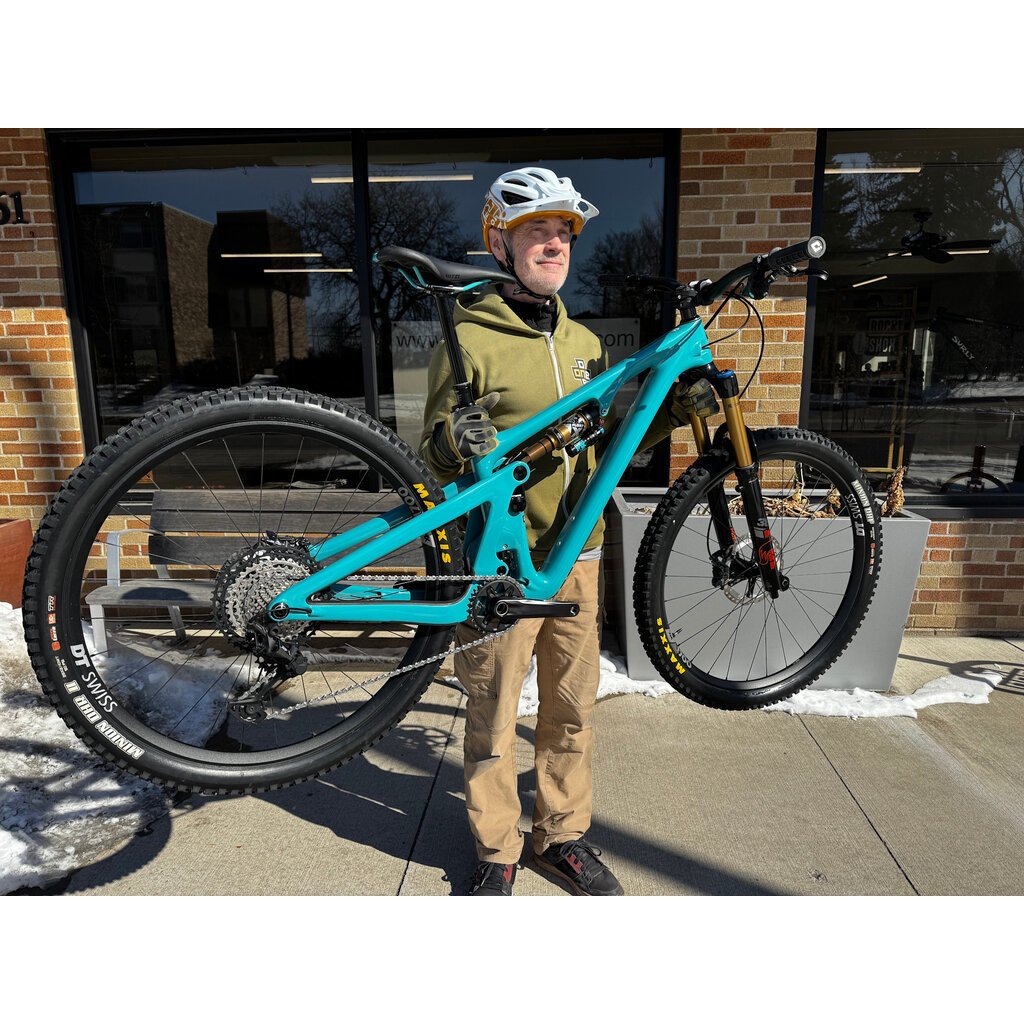 Yeti Cycles 2022 Yeti SB130 XT Fox Factory 36 Turquoise Medium - lightly used