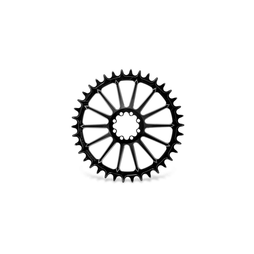 Garbaruk Garbaruk Road / CX / Gravel Chainring, SRAM AXS Road/CX Direct Mount, Round, 40T, Black