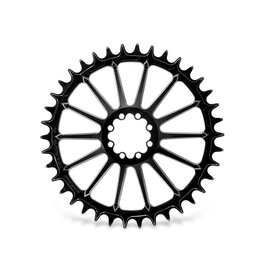 Garbaruk Garbaruk Road / CX / Gravel Chainring, SRAM AXS Road/CX Direct Mount, Round, 40T, Black