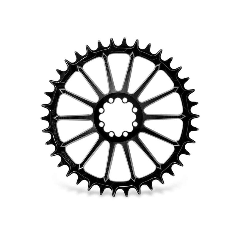 Garbaruk Garbaruk Road / CX / Gravel Chainring, SRAM AXS Road/CX Direct Mount, Round, 40T, Black