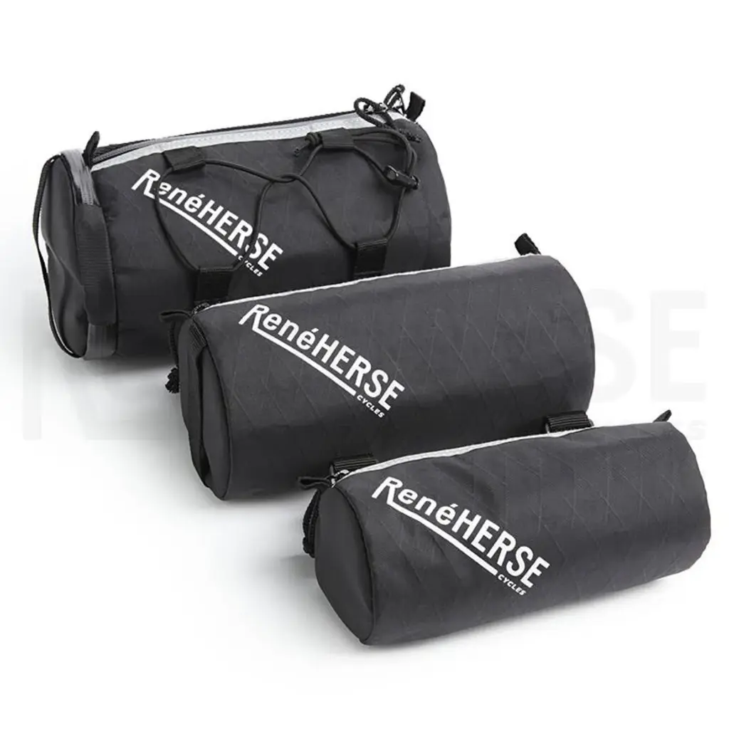 RenéHERSE ReneHERSE Handlebar Roll Bag - Small Black