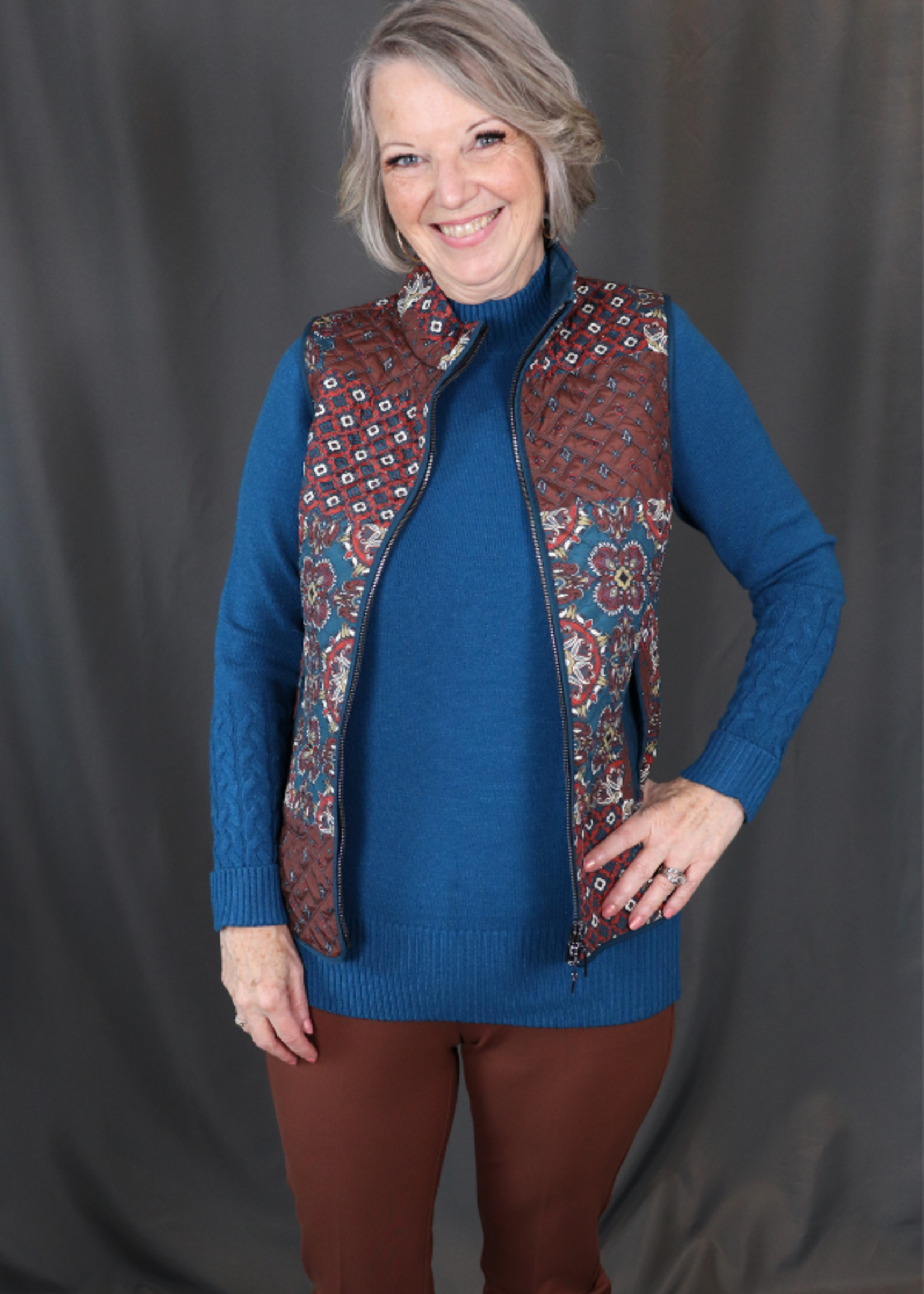 By Lyse ByLyse Reversible Quilted Vest