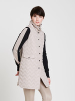 By Lyse Long Quilted Vest