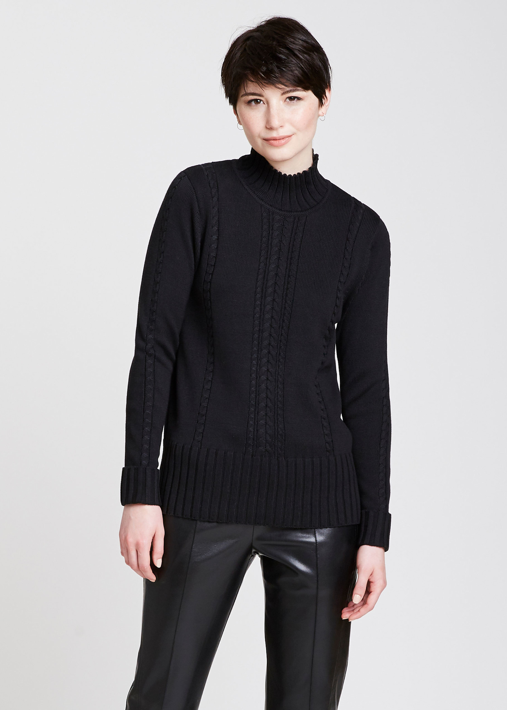 ByLyse Mock Neck Sweater