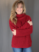 Shannon Passero Maria Boatneck Cotton Sweater