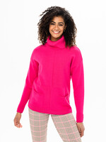 Renuar Renuar Cowl Tunic Sweater with Pockets