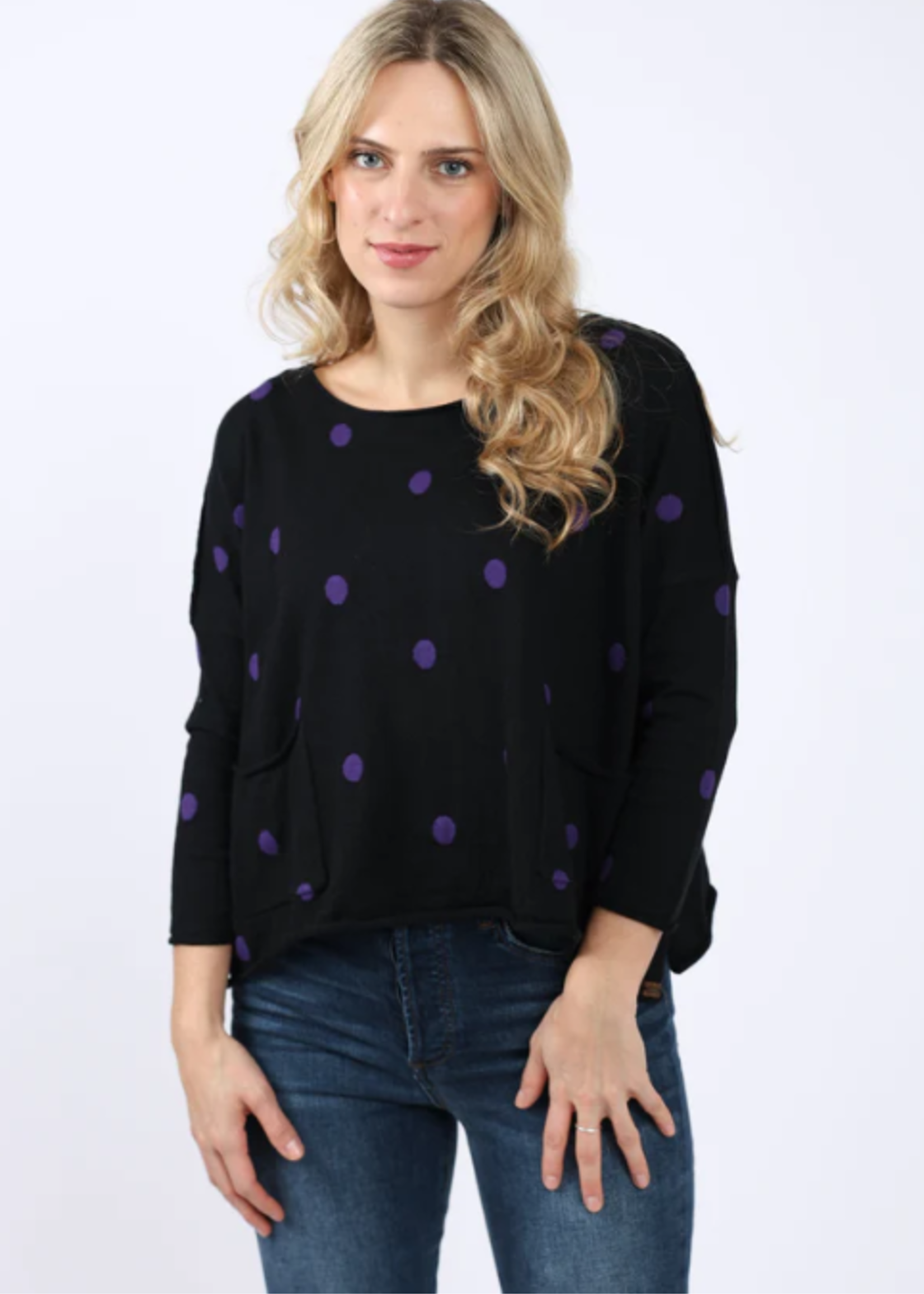 Shannon Passero Shannon Passero Delphi Polka Dot Scoop Cropped Top