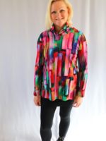 PURE PURE Abstract Squares Tunic