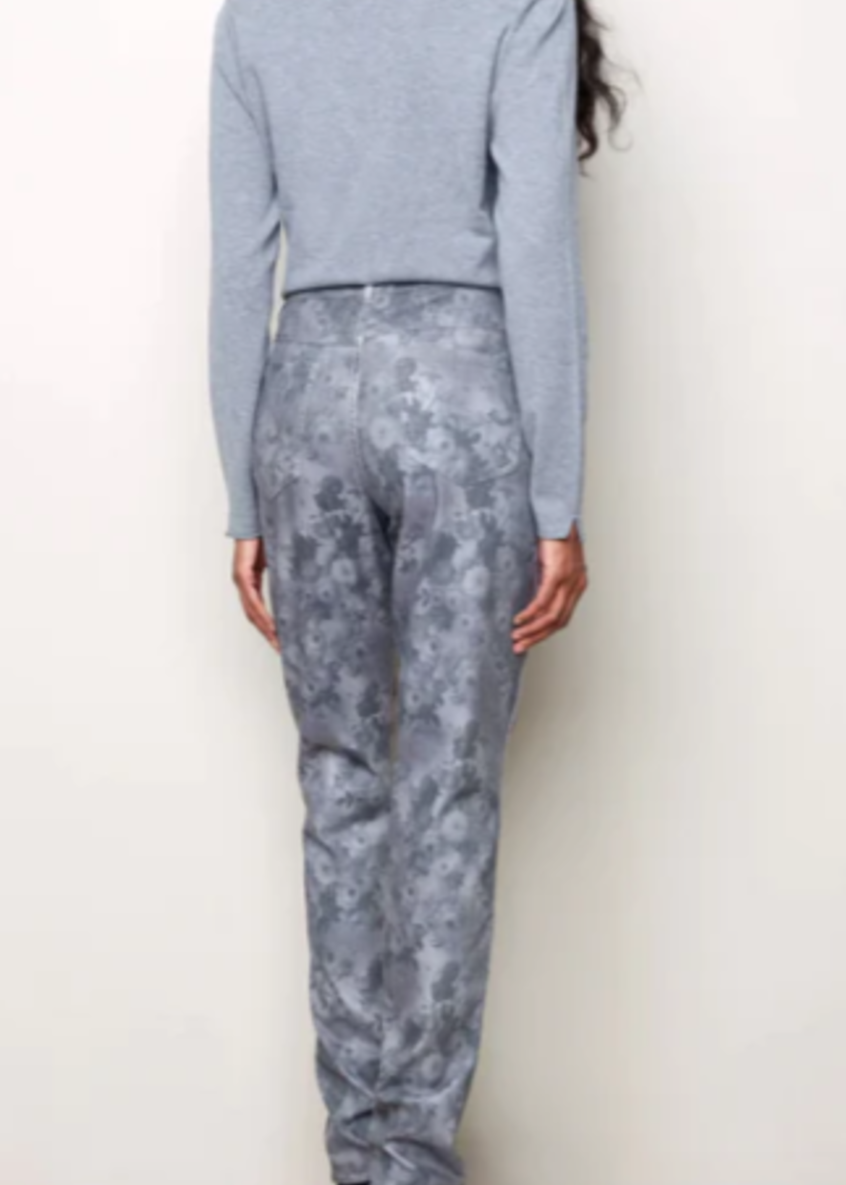 Charlie B Charlie B Reversible Floral Twill Pant