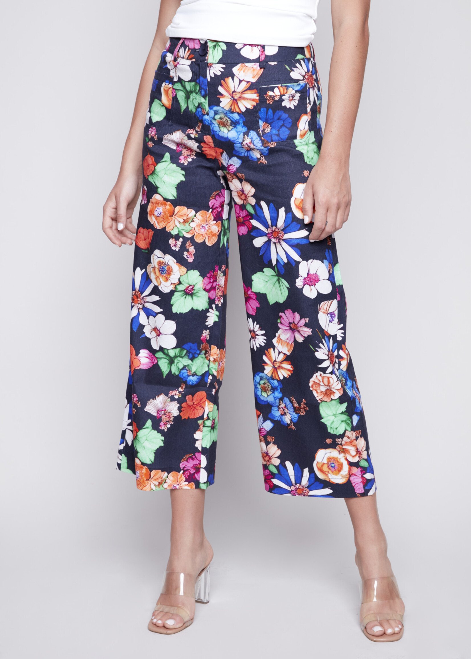 Charlie B Charlie B Floral Printed Pant