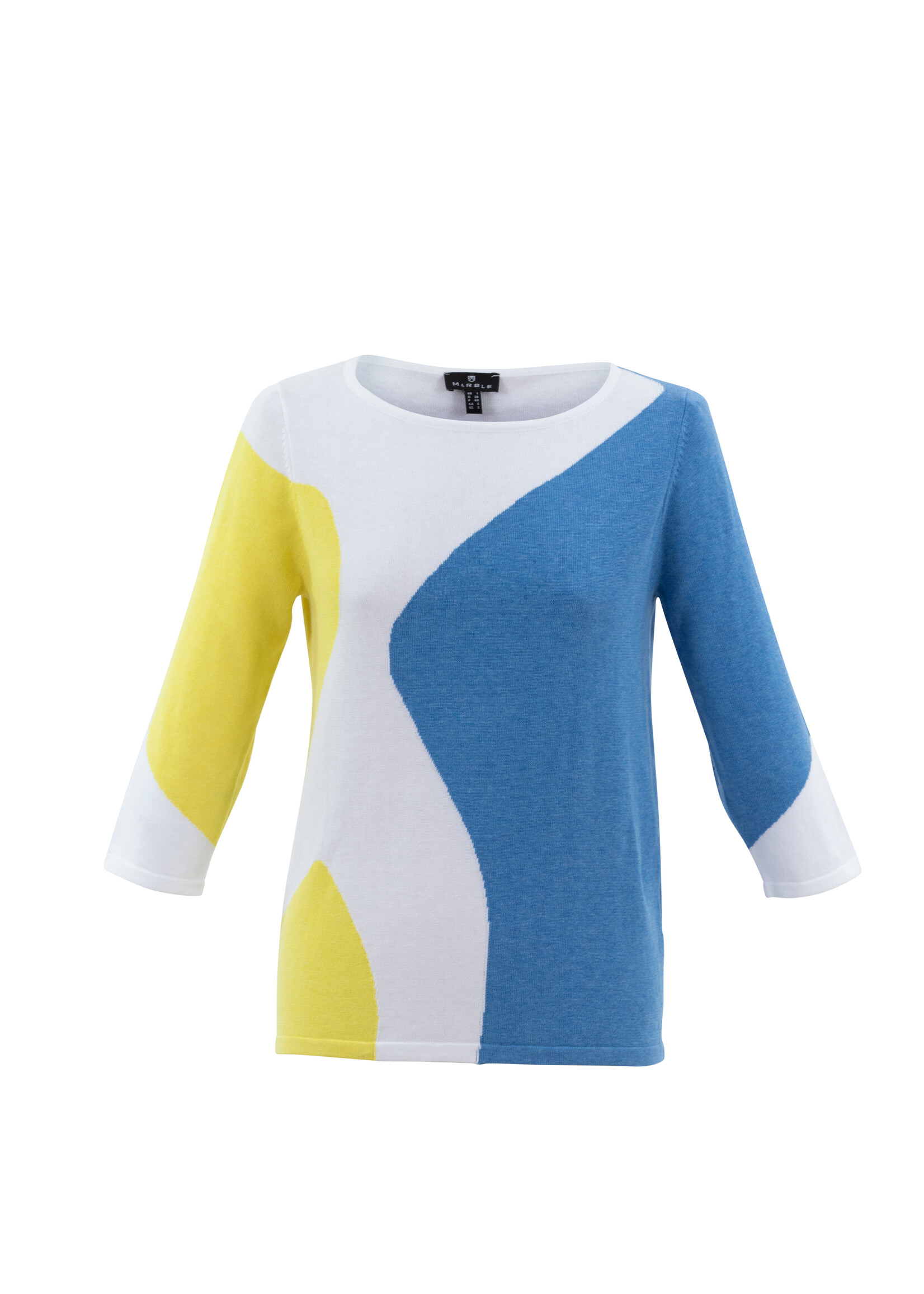Marble Fashion Designs Marble Swirled Colour Sweater