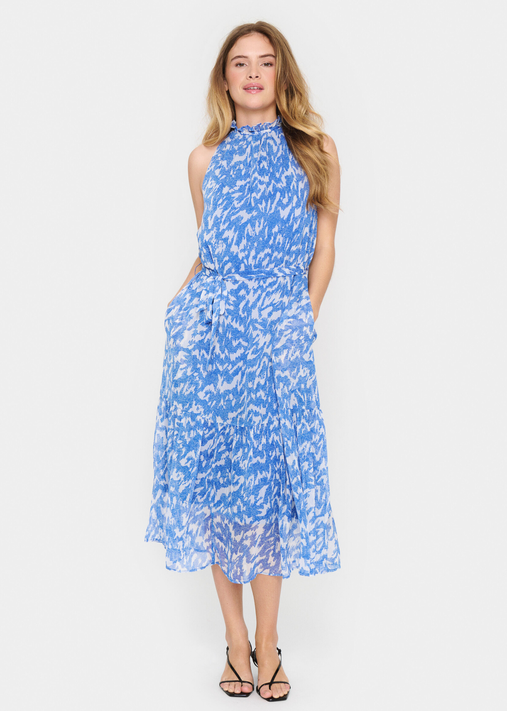 Saint Tropez Saint Tropex Elfa Sleeveless Flounce Dress