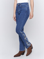 Charlie B Charlie B Embroidered Side Insert Jean