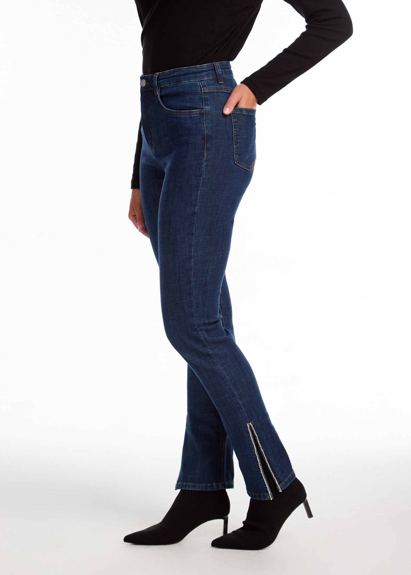 French Dressing Jeans FDJ Suzanne Jean with Side Bling