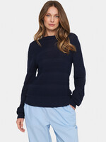 Saint Tropez Saint Tropez Francella Crew Neck Sweater