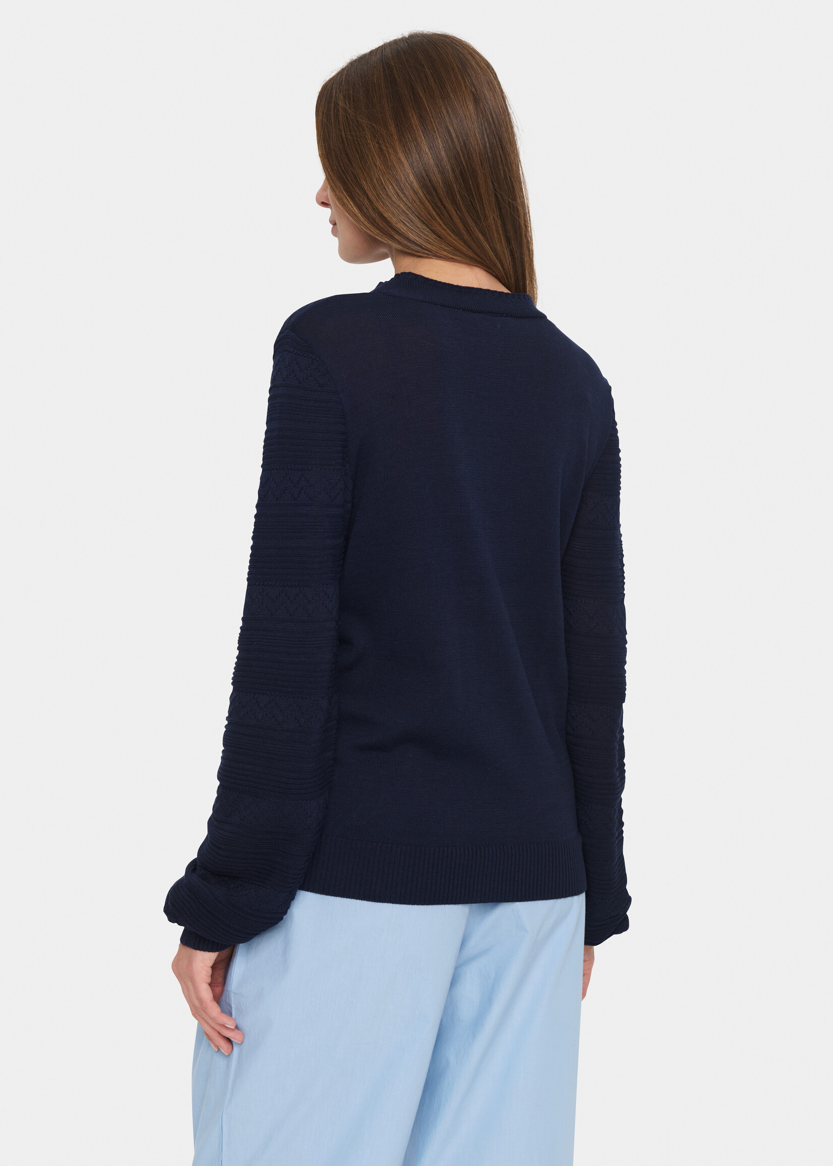 Saint Tropez Saint Tropez Francella Crew Neck Sweater