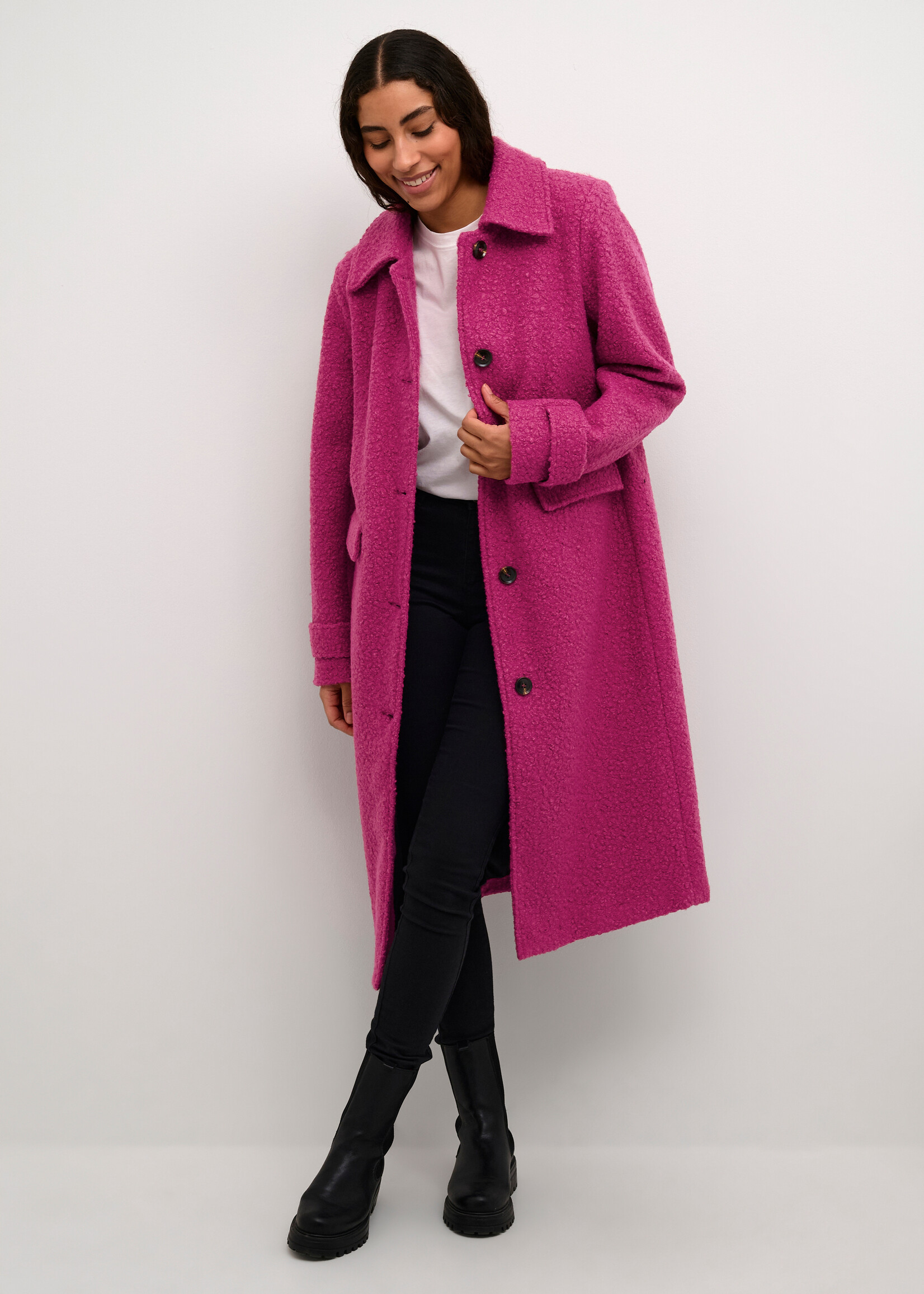 Kaffe Kaffe KAannelise Boucle Coat
