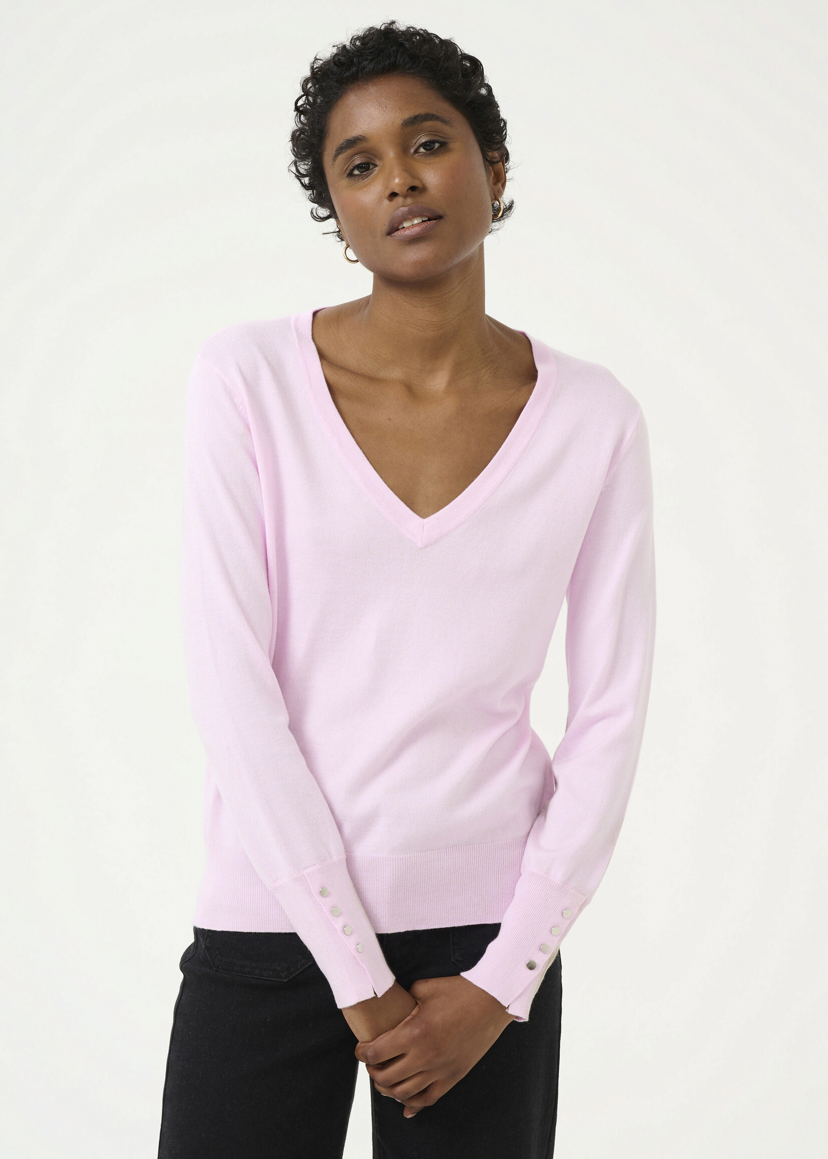 Kaffe Kaffe Lizza V-neck Pullover