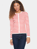 Saint Tropez Saint Tropez Mila Striped Cardigan