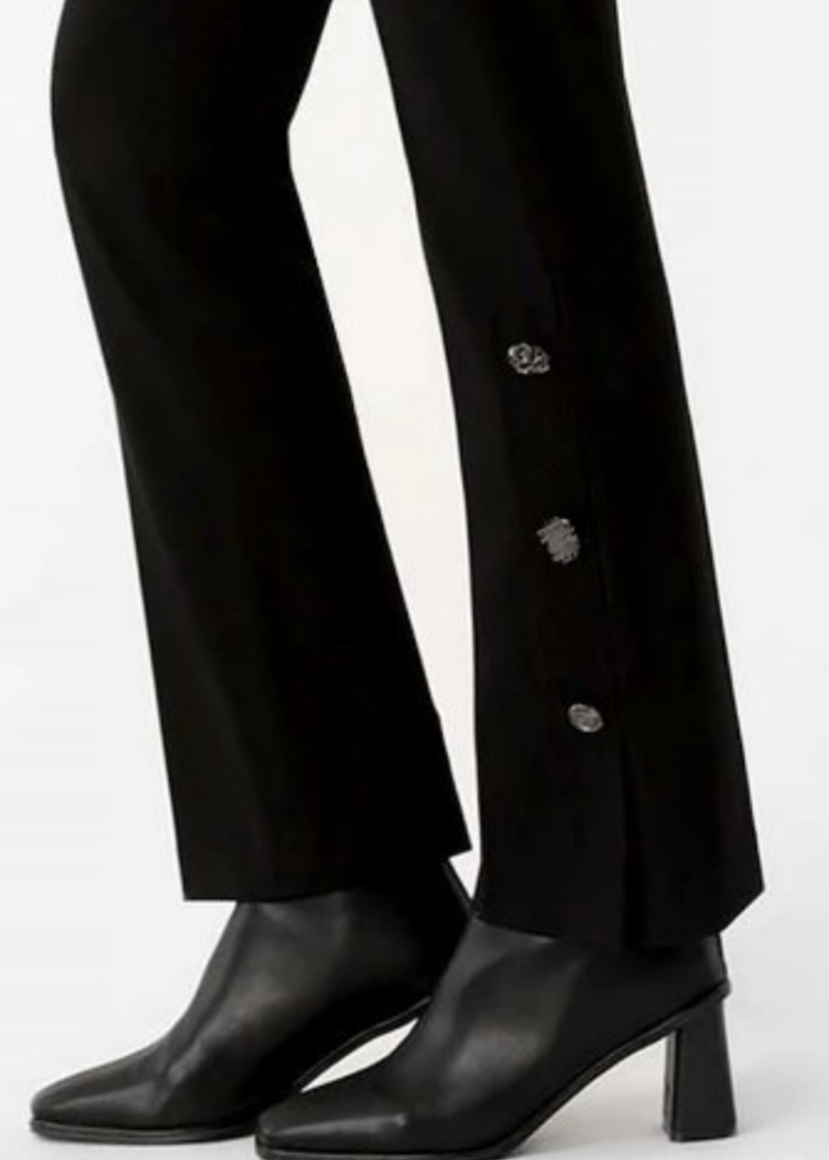 Lisette Lisette Hollywood Mini Flare Button at Hem