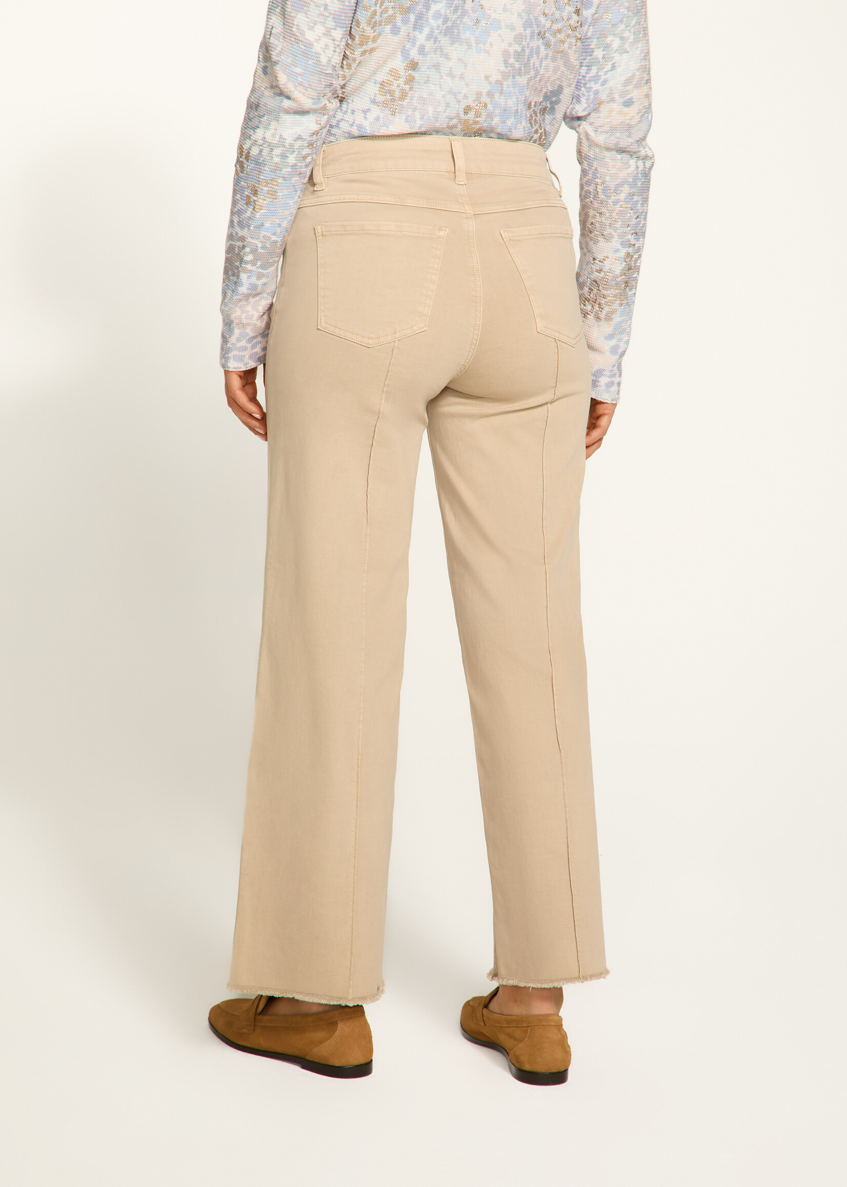 French Dressing Jeans FDJ Olivia Pin Tuck Wide Leg Pant