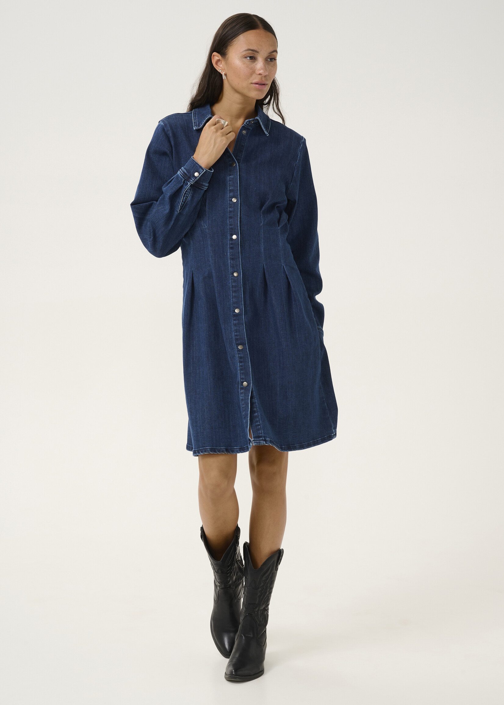 Kaffe Kaffe Lea Denim Dress