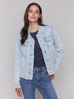 Charlie B Charlie B Fringe Denim Jacket