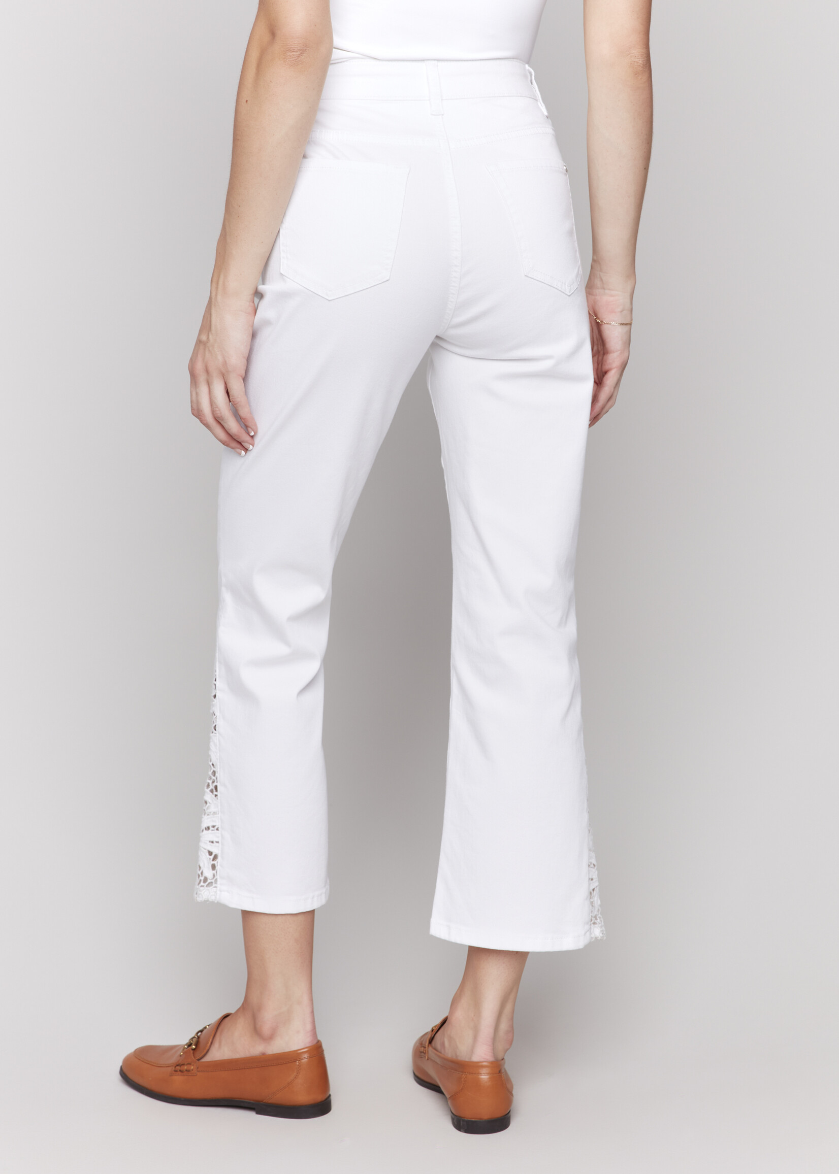 Charlie B Charlie B Side Lace Cut Out Pant